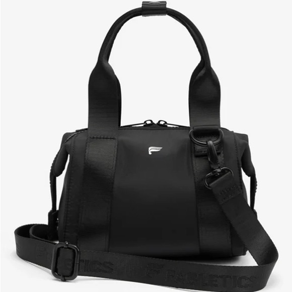Fabletics Bags Fabletics Mini Duffle Crossbody Bag Black Poshmark